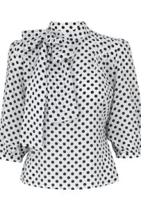 Silk Pussy Bow Suzannah Blouse