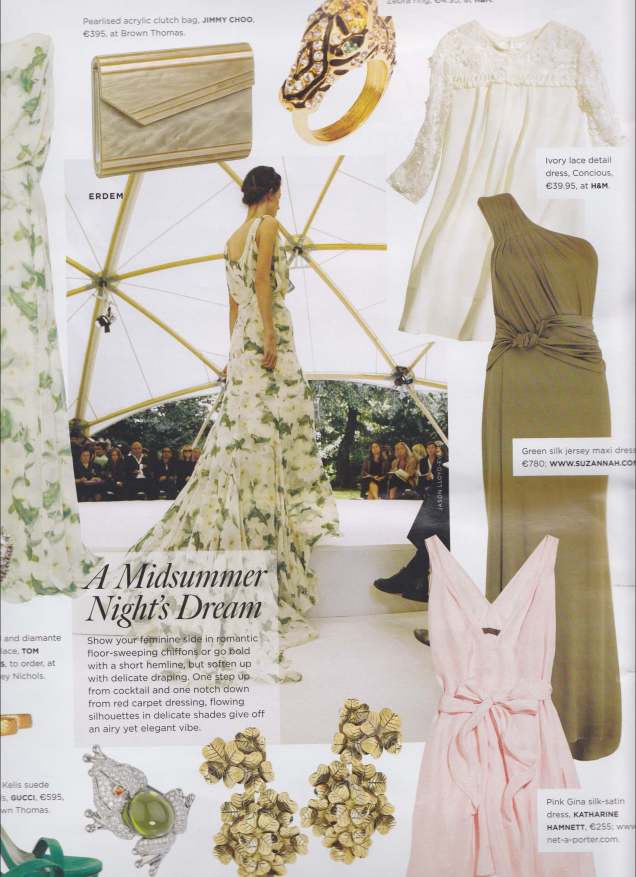 gloss magazine inner one shoulder long dress