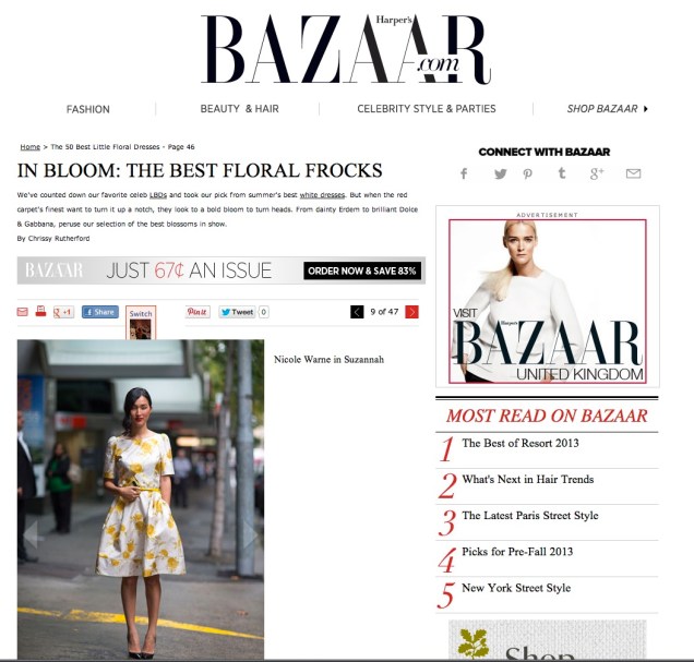 The Oriental Bloom Fifties Dress.