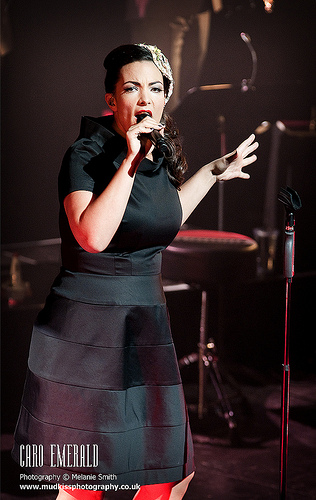 Caro wears Suzannah Dress