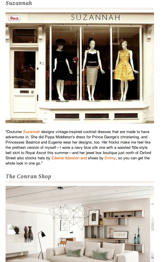 LLG recommends the Suzannah Boutique in London for great dresses..x