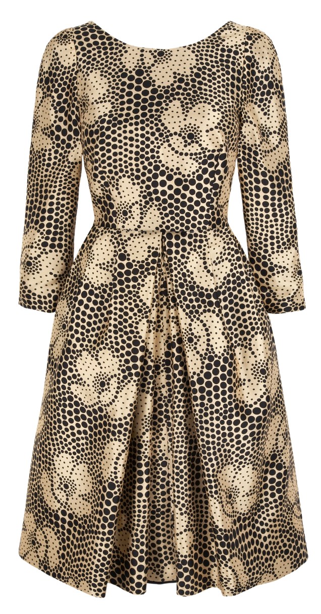 Dancehall dress 30's Polka FRONT