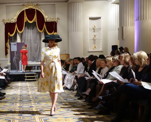 Mansion Floral Shirt Dress Model Shot