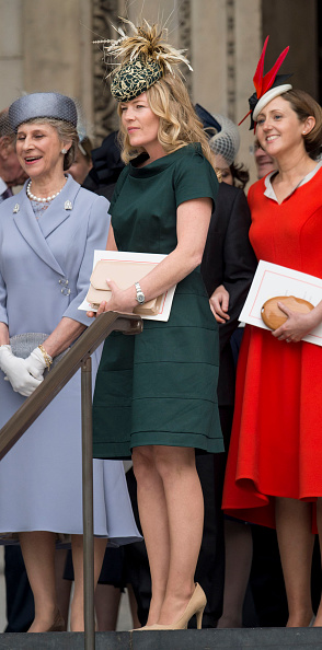 LONDON, ENGLAND - JUNE 10:  Autumn Phillips attends a National Service of Thanksgiving as part of the 90th birthday celebrations for The Queen at St Paul's Cathedral on June 10, 2016 in London, England.  (Photo by Mark Cuthbert/UK Press via Getty Images)