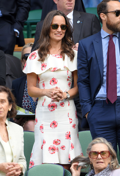 LONDON, ENGLAND - JUNE 27:  Pippa Middleton attends day one of the Wimbledon Tennis Championships at Wimbledon on June 27, 2016 in London, England.  (Photo by Karwai Tang/WireImage)